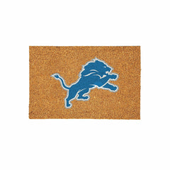 Detroit Lions Large Full Color Coir Mat, 36"x24", NFL