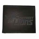 Leather Detroit Lions Bi-fold Wallet, NFL