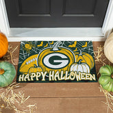 Green Bay Packers Halloween PVC Mat, 28"x16", NFL