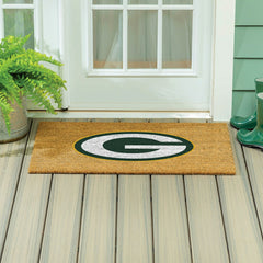 Green Bay Packers Large Full Color Coir Mat, 36"x24", NFL