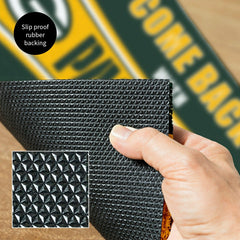 28" x 16" PVC Trapper Mat, Come Back with Tickets, Green Bay Packers, NFL