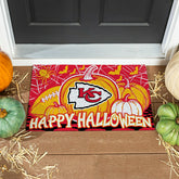 Kansas City Chiefs Halloween PVC Mat, 28"x16", NFL