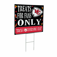Kansas City Chiefs Yard Sign, Halloween Treats for Fans, NFL, Home