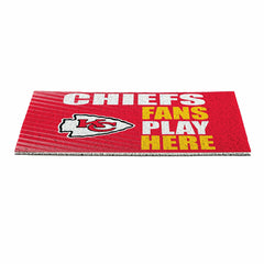 Kansas City Chiefs Fan Mat, 28"x16", NFL