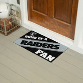 Oakland Raiders, PVC Mat COLOR, Home of a Fan, NFL