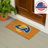 Coir Mat, 16"x28", Los Angeles Rams, NFL