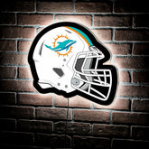 LED Wall Decor, Helmet, Miami Dolphins, NFL, Home