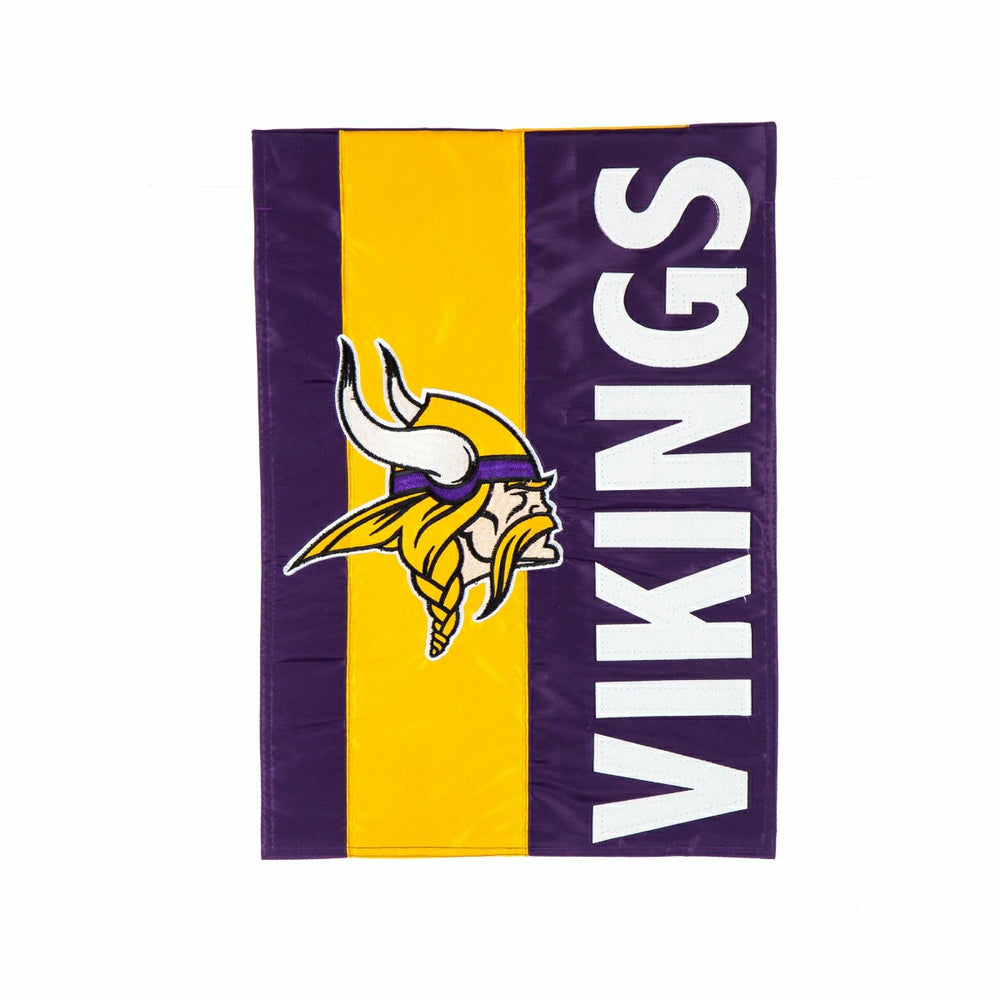 Minnesota Vikings Embellished Garden Flag, NFL, Home