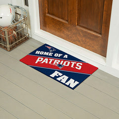 New England Patriots, PVC Mat COLOR, Home of a Fan, NFL