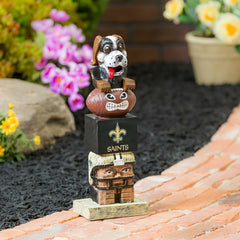 New Orleans Saints Tiki Team Totem Garden Statue, NFL, Home
