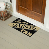 New Orleans Saints, PVC Mat COLOR, Home of a Fan, NFL