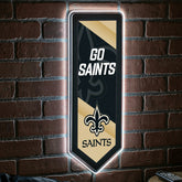 LED Wall Decor, Pennant, New Orleans Saints, NFL, Home