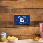 New York Giants Wood Wall Sign, 6x11, NFL, Home