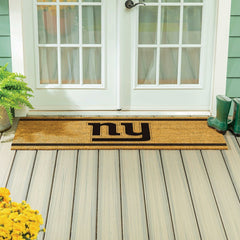 New York Giants Extra Large One Color Coir Mat, 60"x24", NFL