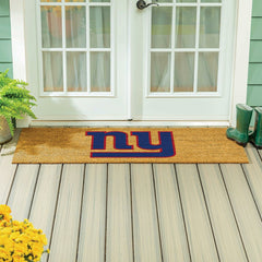 New York Giants Extra Large Full Color Coir Mat, 60"x24", NFL