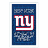New York Giants NFL Football Rectangle Neolite LED Decor, NFL, Home