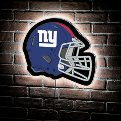 LED Wall Decor, Helmet, New York Giants, NFL, Home