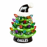 4" Mini LED Tabletop Christmas Tree, Set of 2, Philadelphia Eagles, NFL, Home