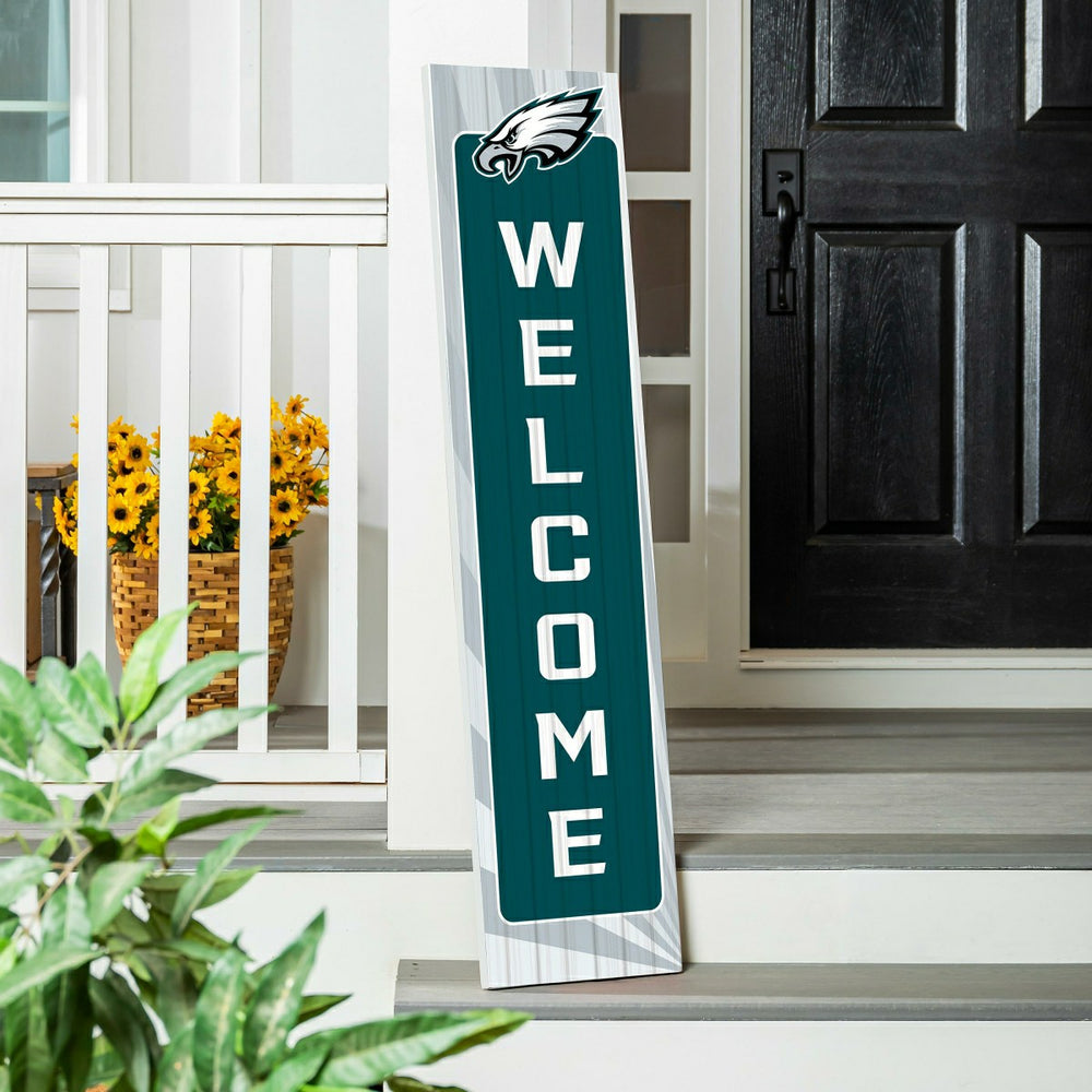Philadelphia Eagles Summer Seasonal Single Sided Large Leaner, 46", NFL, Home
