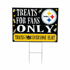 Pittsburgh Steelers Coroplast Yard Sign, Halloween Treats for Fans, NFL, Home