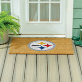 Pittsburgh Steelers Large Full Color Coir Mat, 36"x24", NFL