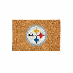 Pittsburgh Steelers Large Full Color Coir Mat, 36"x24", NFL