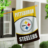 Pittsburgh Steelers Suede Flag, House, NFL