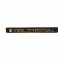 Pittsburgh Steelers Engraved Wood Sign, 1.5" x 18", NFL, Home