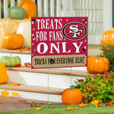 San Francisco 49ers Yard Sign, Halloween Treats for Fans, NFL, Home