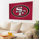 San Francisco 49ers Single Sided Estate Flag with 2 Grommets, 3'x5', NFL, Home