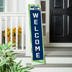 Seattle Seahawks Summer Seasonal Single Sided Large Leaner, 46", NFL, Home