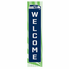 Seattle Seahawks Summer Seasonal Single Sided Large Leaner, 46", NFL, Home