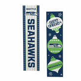 47" Double Sided Leaner, Seattle Seahawks, Christmas, NFL, Home