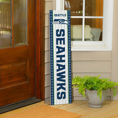 47" Double Sided Leaner, Seattle Seahawks, Christmas, NFL, Home