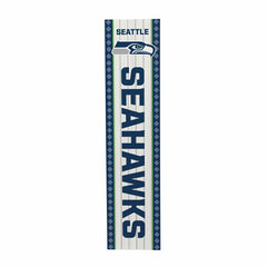 47" Double Sided Leaner, Seattle Seahawks, Christmas, NFL, Home