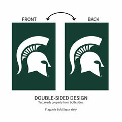 Michigan State University Applique House Flag, Home, Collegiate