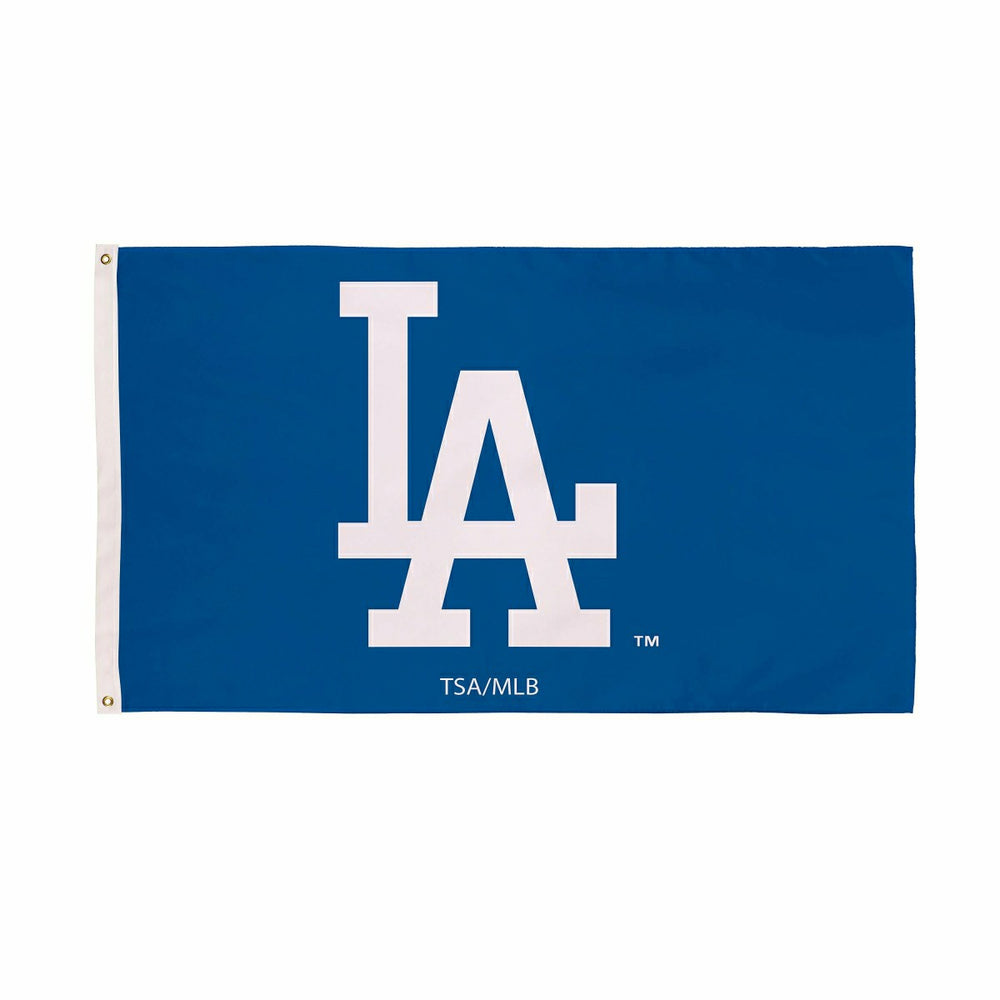 Los Angeles Dodgers Single Sided Flag w/ 2 Grommets, 3'x5', Home, MLB