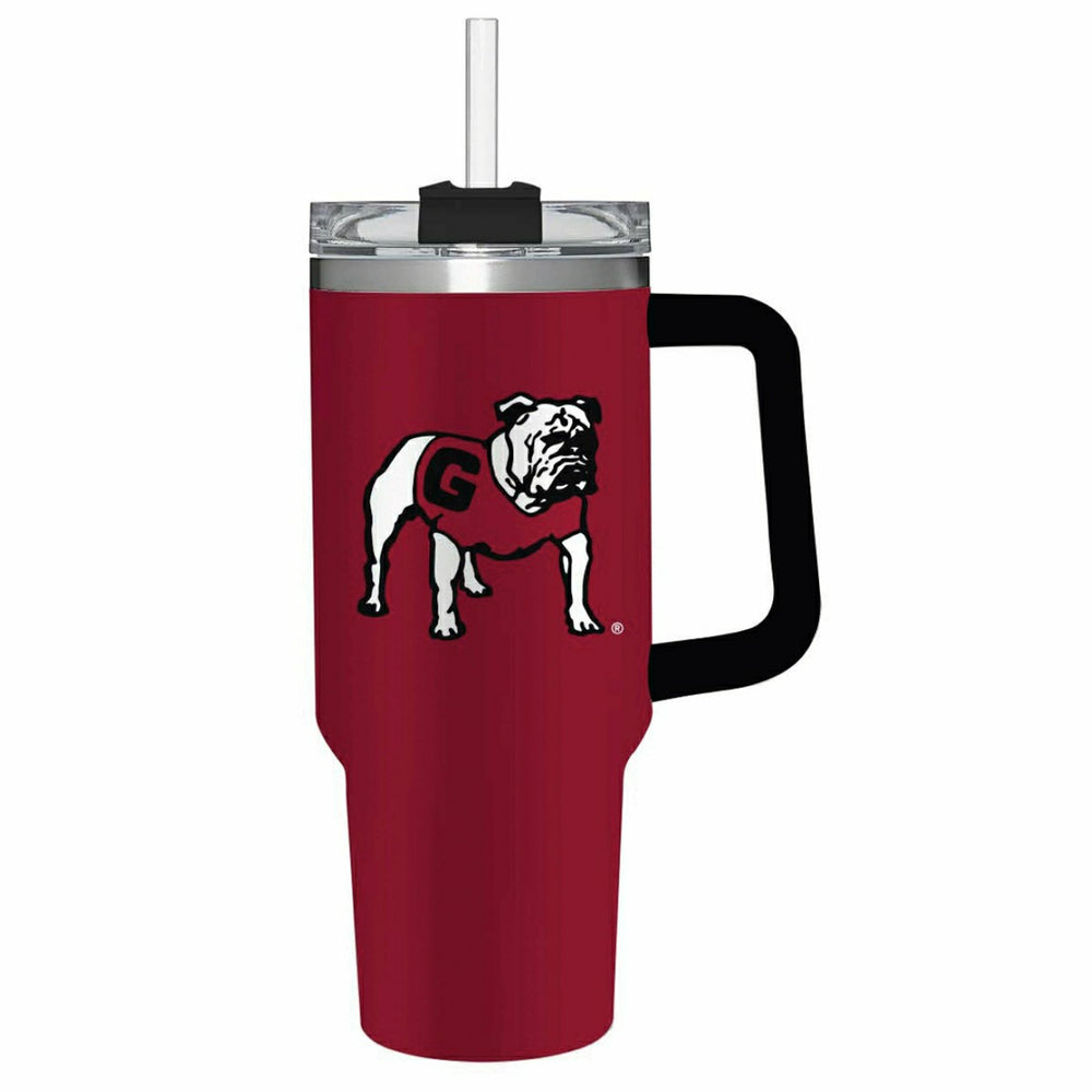 40oz Stainless Steel Canyon Cup w/ Straw, University of Georgia, Alter, Home, Collegiate