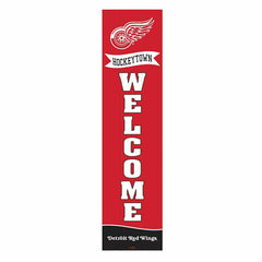 Detroit Red Wings Large Single Sided Leaner, 46", NHL, Home