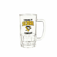 Stemless 17OZ Glass & Tankard 16OZ Gift Set, Pittsburgh Penguins, Home, NHL