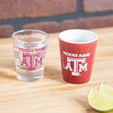 Texas A&M 4-Piece Ceramic and Glass 2oz. Shot Glass Set, Home, Collegiate