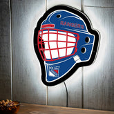 LED Wall Decor, Helmet, New York Rangers, NHL, Home