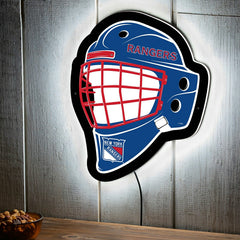 LED Wall Decor, Helmet, New York Rangers, NHL, Home