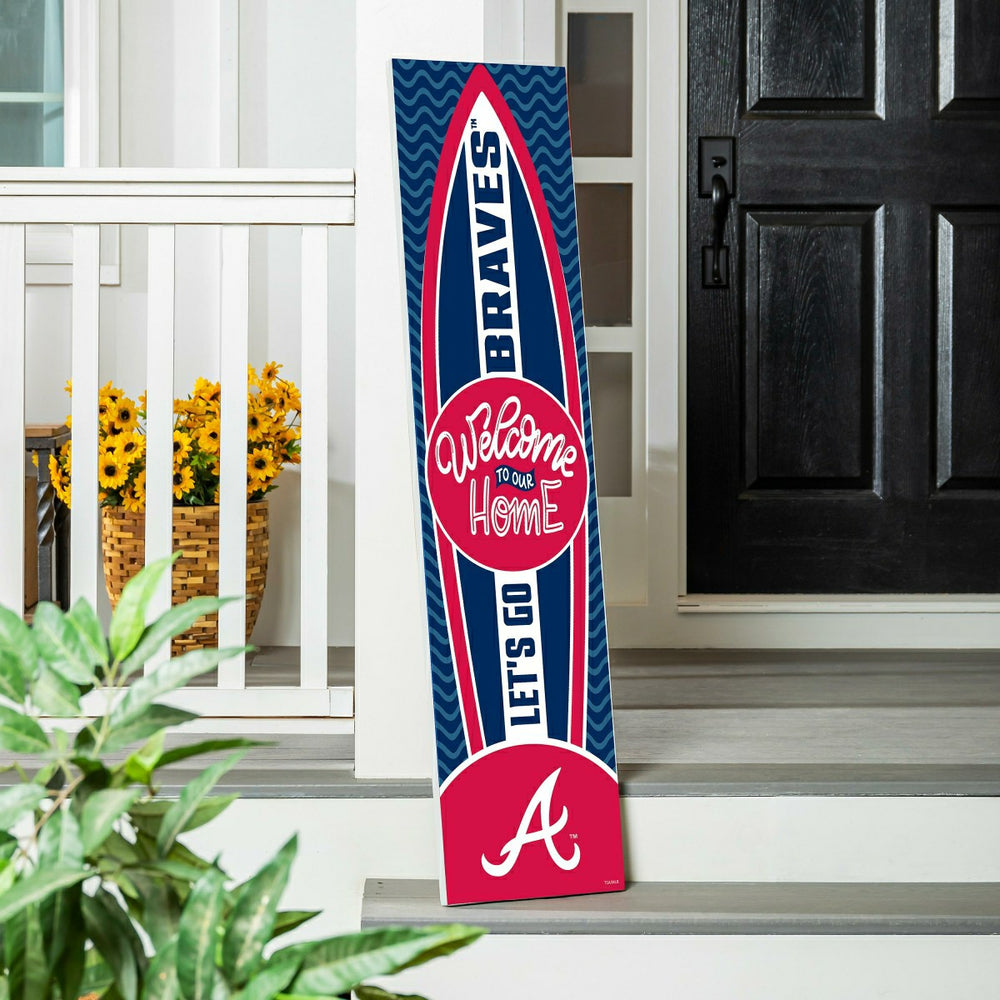 Atlanta Braves Summer Seasonal Surfboard ECM Exclusive 47" Single Side, MLB, Home