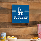 Los Angeles Dodgers Wood Wall Sign, 12x12, MLB, Home