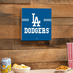 Los Angeles Dodgers Wood Wall Sign, 12x12, MLB, Home