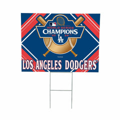 Los Angeles Dodgers World Series Champions 2024 Yard Sign, MLB, Home