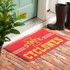 Embossed Mat, Cross Hatch, Iowa State University, Sale, Collegiate