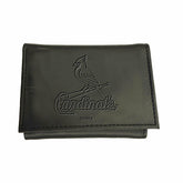 St Louis Cardinals Tri-Fold Wallet Black, MLB, Home