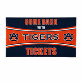 28" x 16" PVC Trapper Mat, Come Back with Tickets, Auburn University, Collegiate